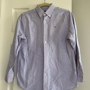 Vineyard vine boys collared shirt